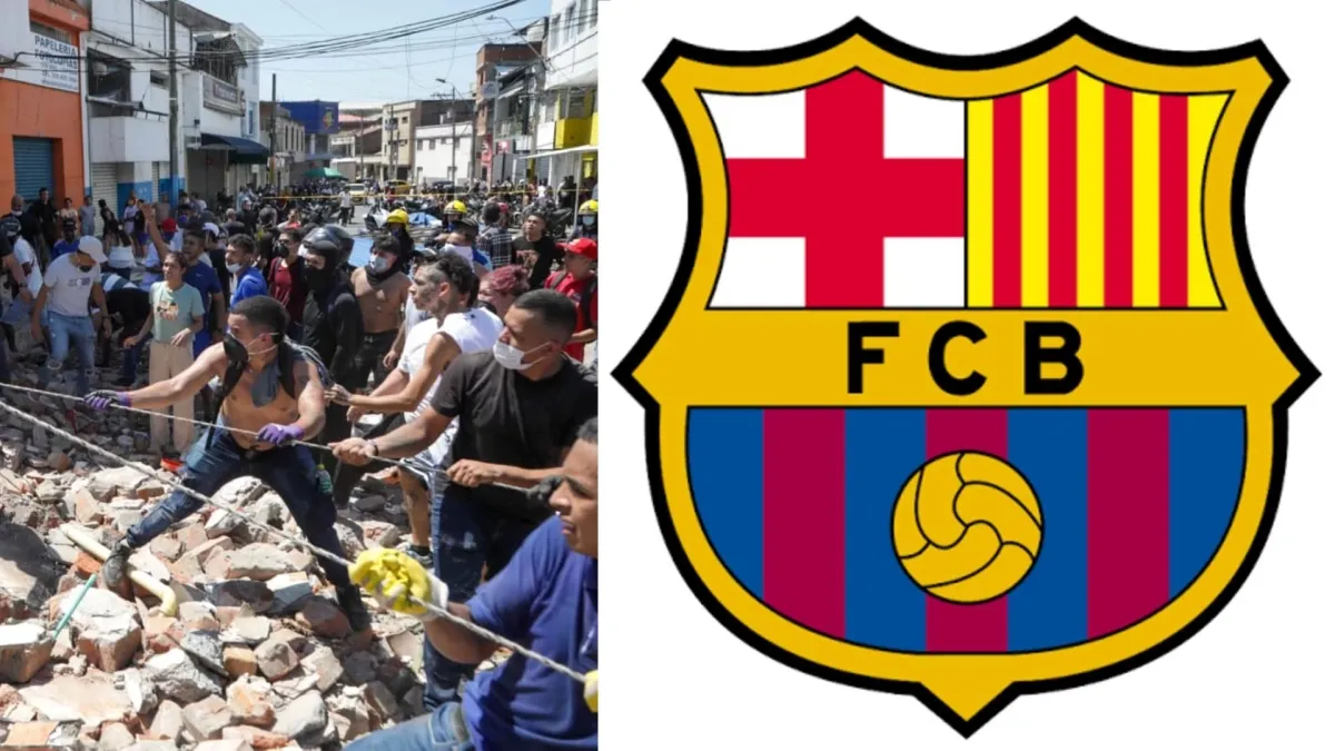El Barcelona de España lanza campaña para ayudar a Colombia en medio de la emergencia humanitaria y dona 100 mil euros tras el terremoto de 7,4