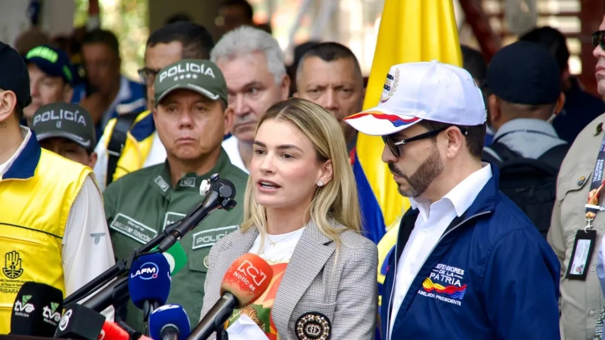 Primera dama de Colombia, Ana Lucía Pineda, respondió a señalamientos por donaciones para afectados por el terremoto: 'Tengo mi rendición de cuentas'