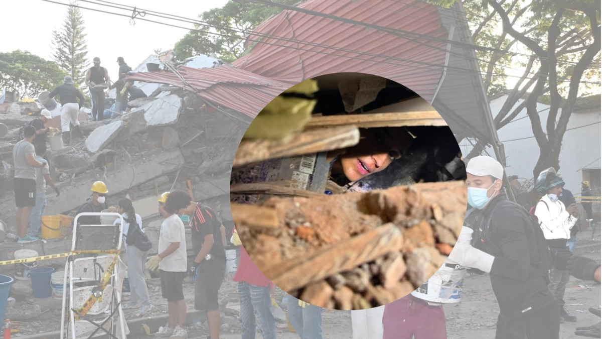 Rescatan con vida a mujer tras más de 16 horas de búsqueda bajo los escombros del terremoto en Cali: así fue el operativo en el sur de la ciudad