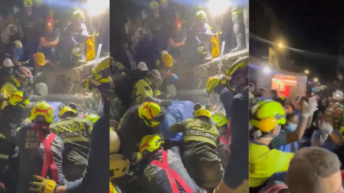 Milagro tras 36 horas del terremoto en Colombia | Daniela Largo fue rescatada en edificio colapsado en Pereira: socorrista reveló cómo la encontraron
