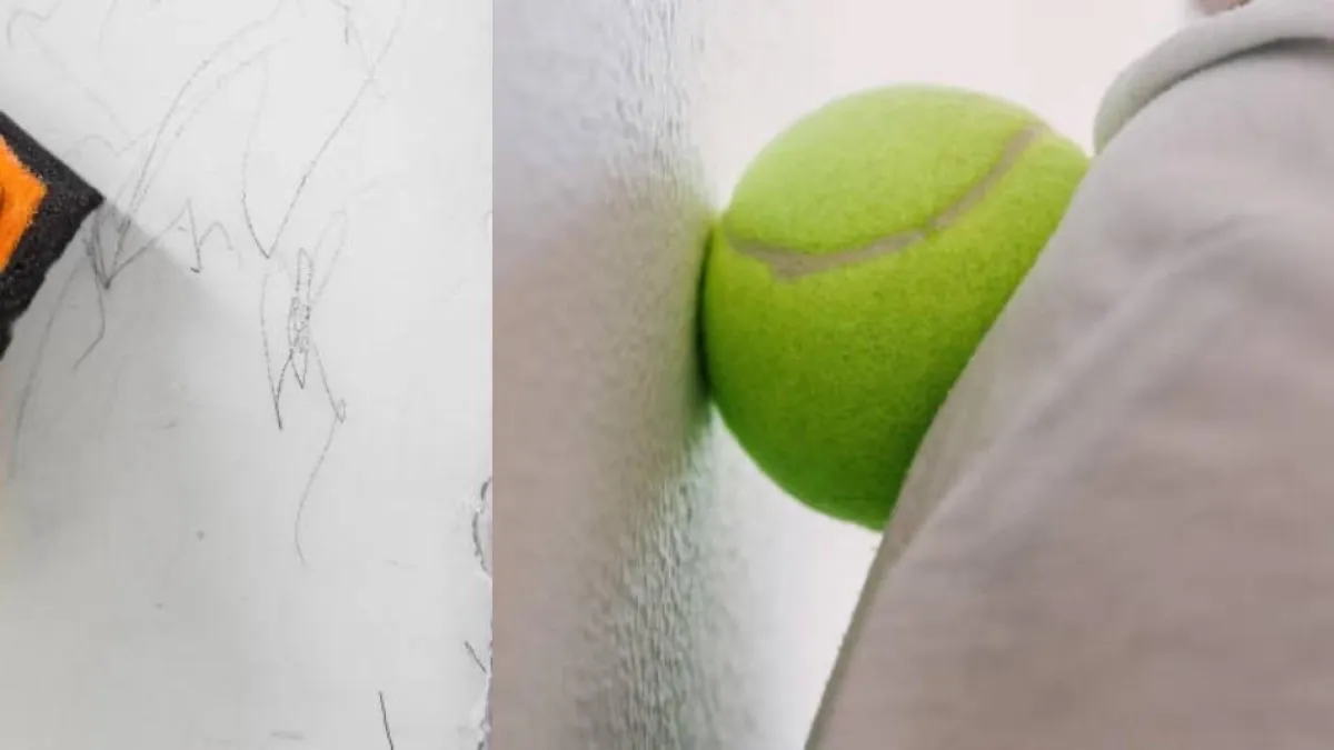 ¿Cómo usar una pelota de tenis para limpiar las paredes y eliminar marcas? Según experta en limpieza del hogar