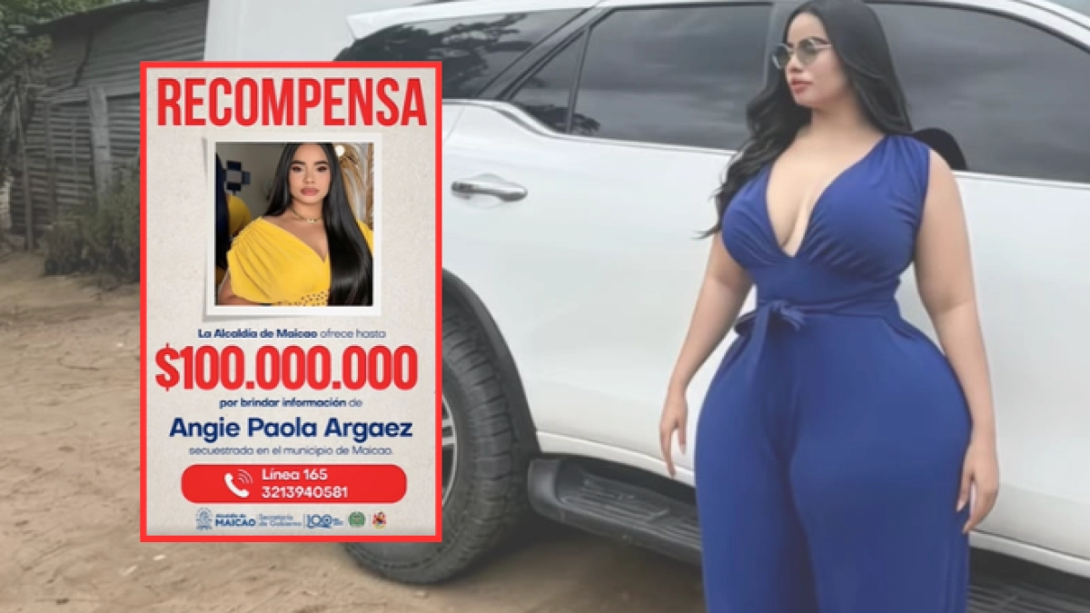 Misterio por el secuestro de Angie Paola Argáez: alcaldía de Maicao ofrece $100 millones por información que permita encontrar a la influencer guajira