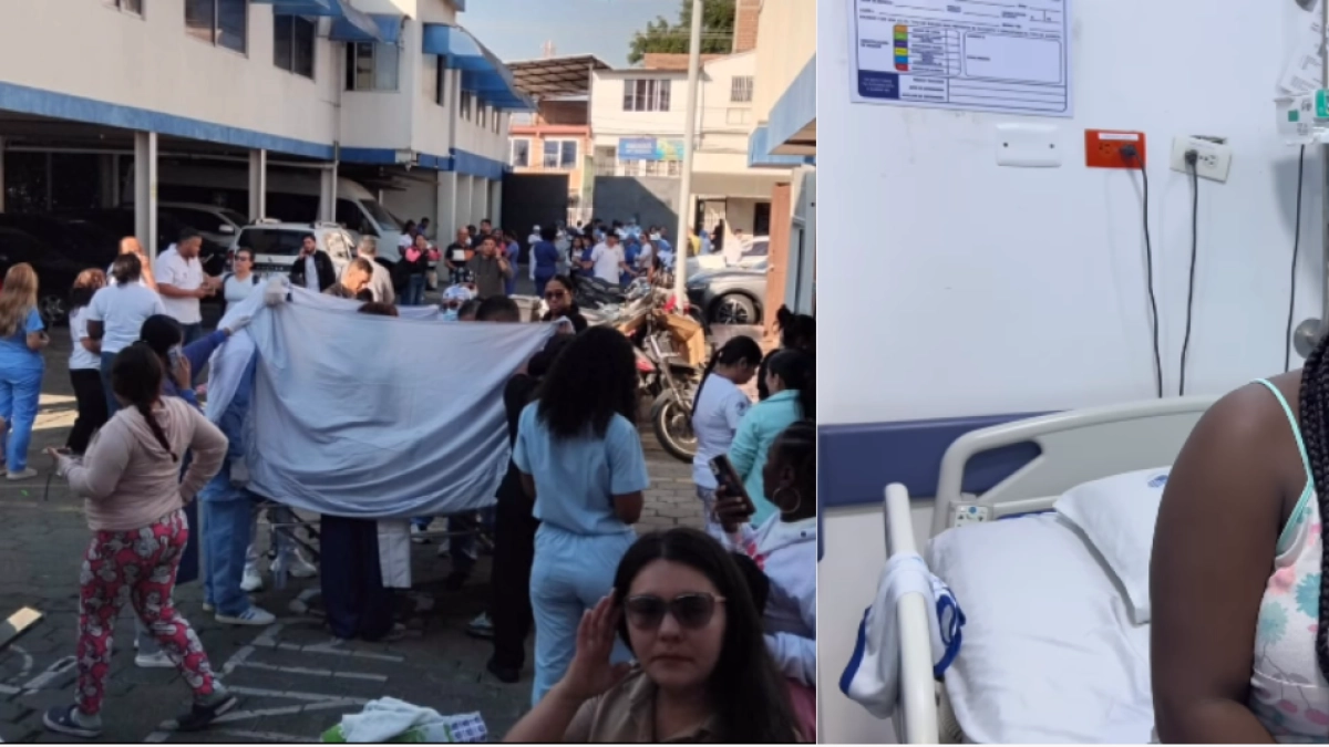 Un bebé nació en medio del fuerte terremoto de magnitud 7,4 que sacudió a Colombia: su madre dio a luz en el parqueadero de un hospital de Cali