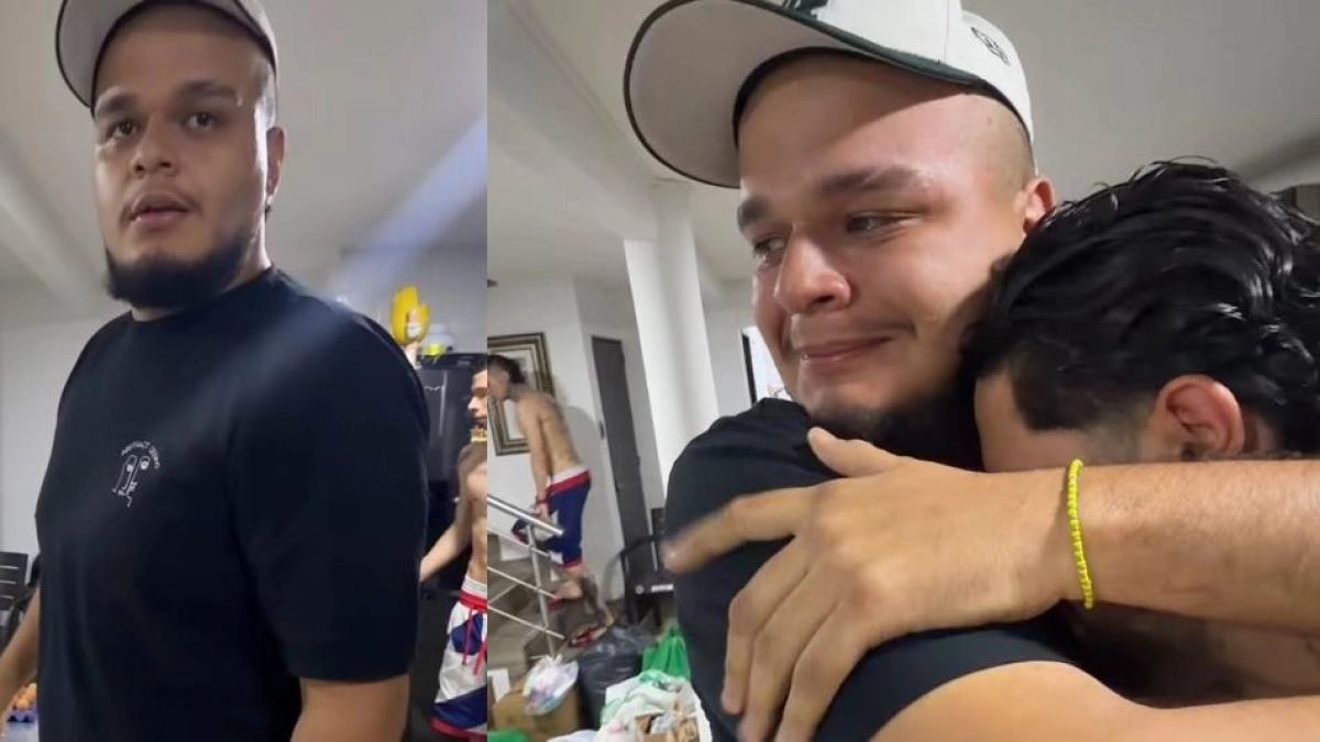 Lo perdió todo por el terremoto en Colombia y sus amigos se unieron para sorprenderlo