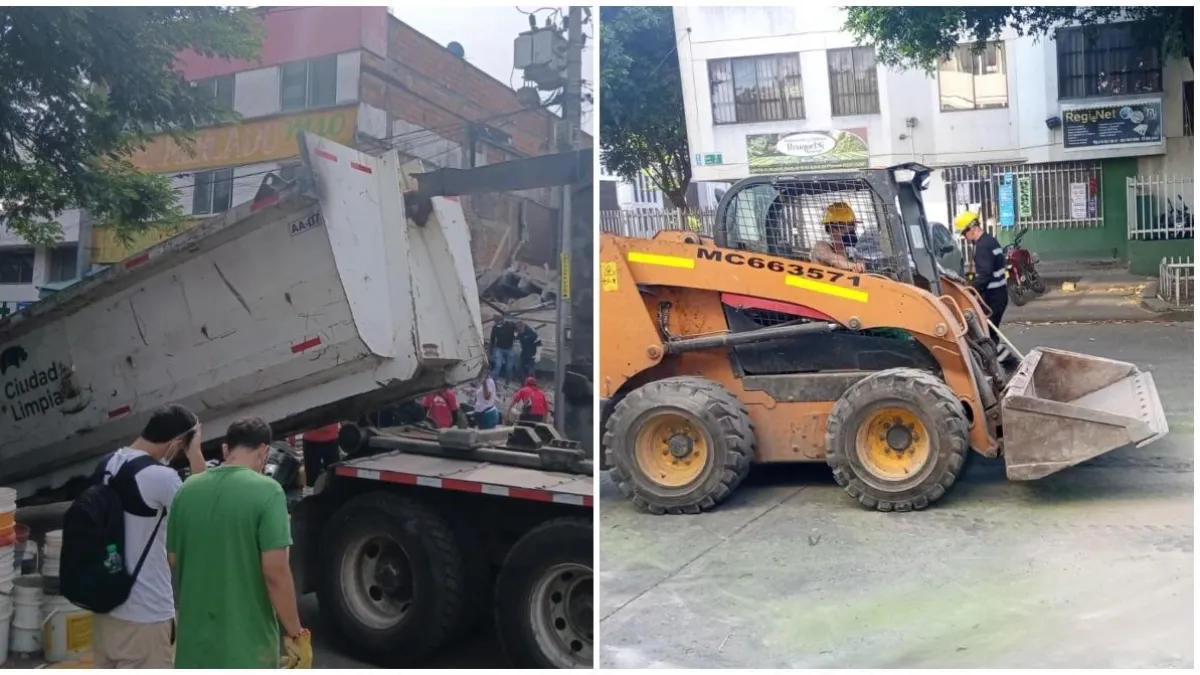 Terremoto en Colombia: empresas de aseo de Bogotá apoyarán labores de recuperación en zonas afectadas con maquinaria y personal especializado
