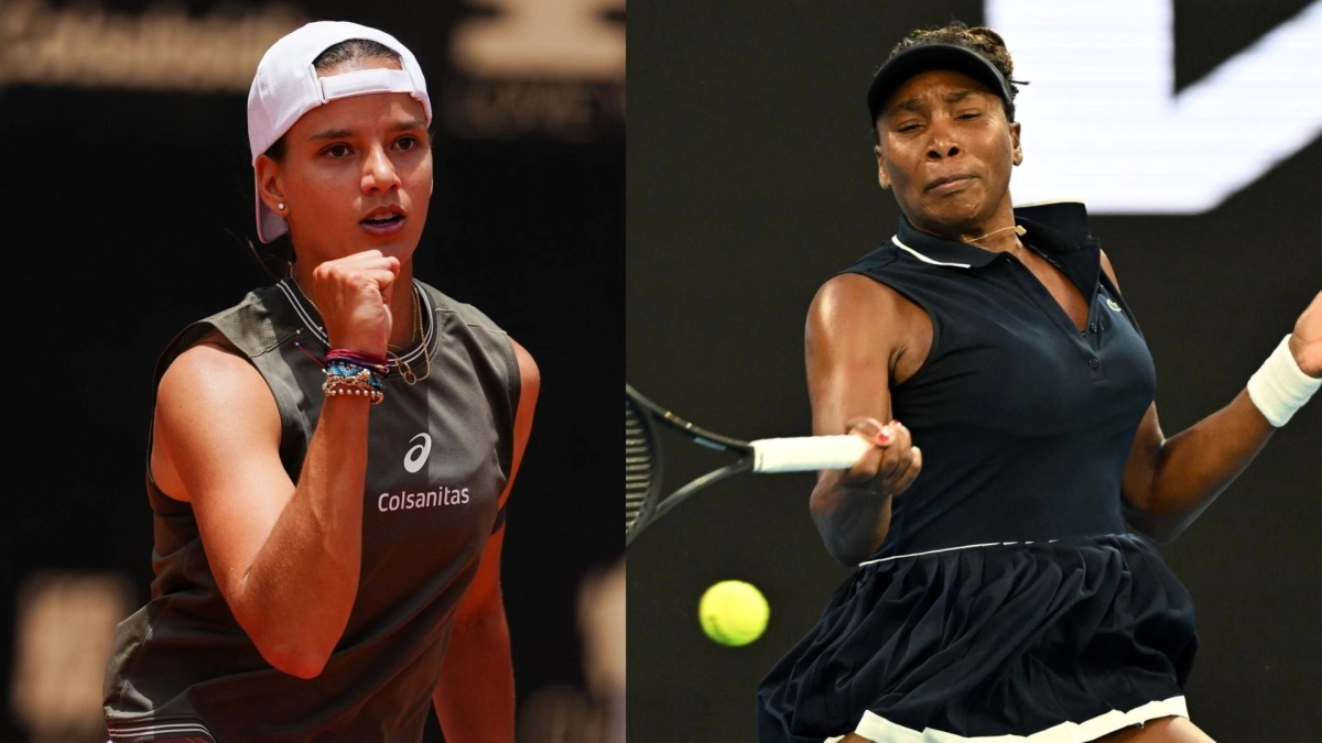 Emiliana Arango le pasó por encima a Venus Williams y la eliminó en el Masters 1000 de Cincinnati con una gran exhibición