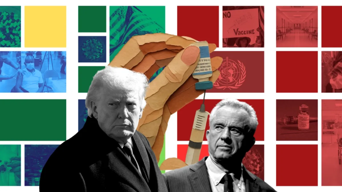 Reducción de vacunas y nueva pirámide alimentaria: la transformación silenciosa del sistema de salud en Estados Unidos en la era de Donald Trump