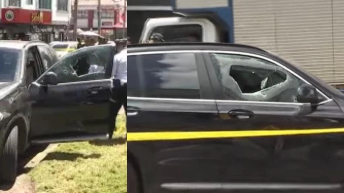 Presunto fleteo en Teusaquillo: cuatro hombres en motos interceptaron camioneta y robaron un maletín con dinero