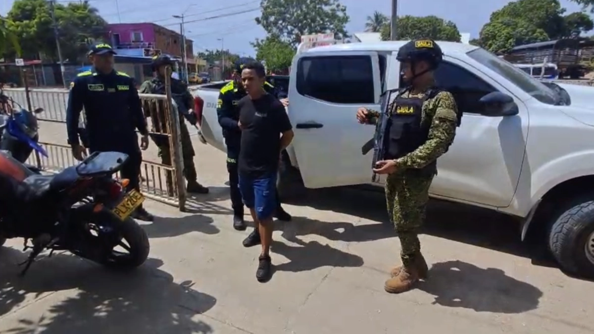 Cayó alias Chample, uno de los más buscados de Bolívar y señalado integrante del ‘clan del Golfo’
