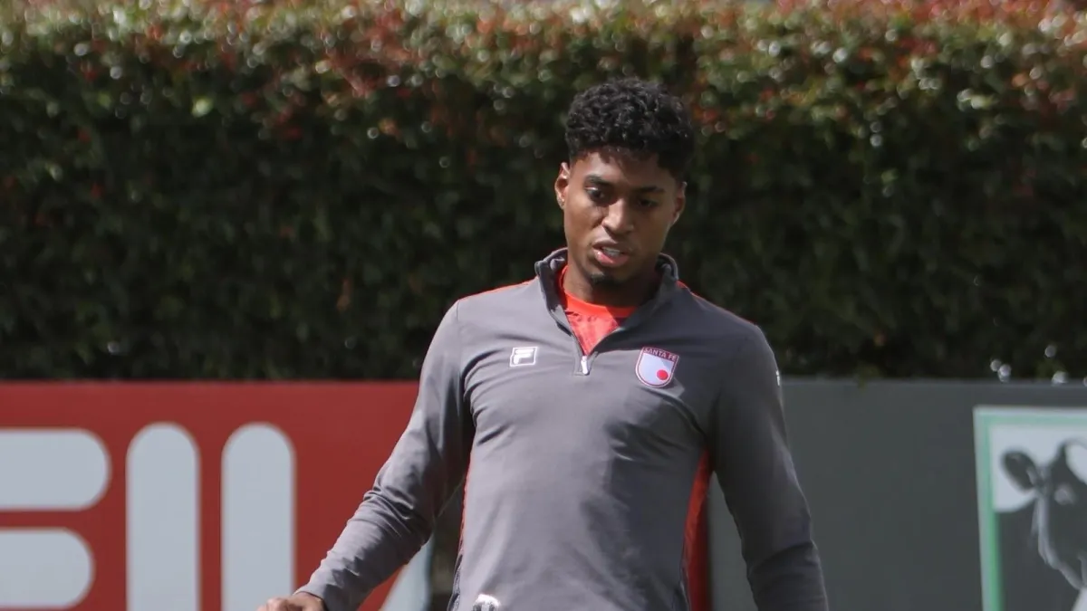 Independiente Santa Fe cerró el mercado con el anuncio de flamante fichaje: presentó a Emerson Rivaldo Rodríguez, exjugador de Millonarios