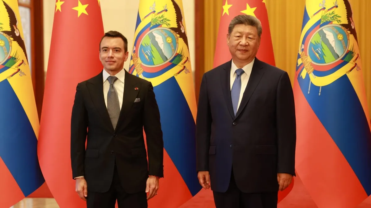 Xi Jinping pide a Latinoamérica preservar su ‘independencia y autosuficiencia’ en reunión con Daniel Noboa, uno de los principales aliados de Trump