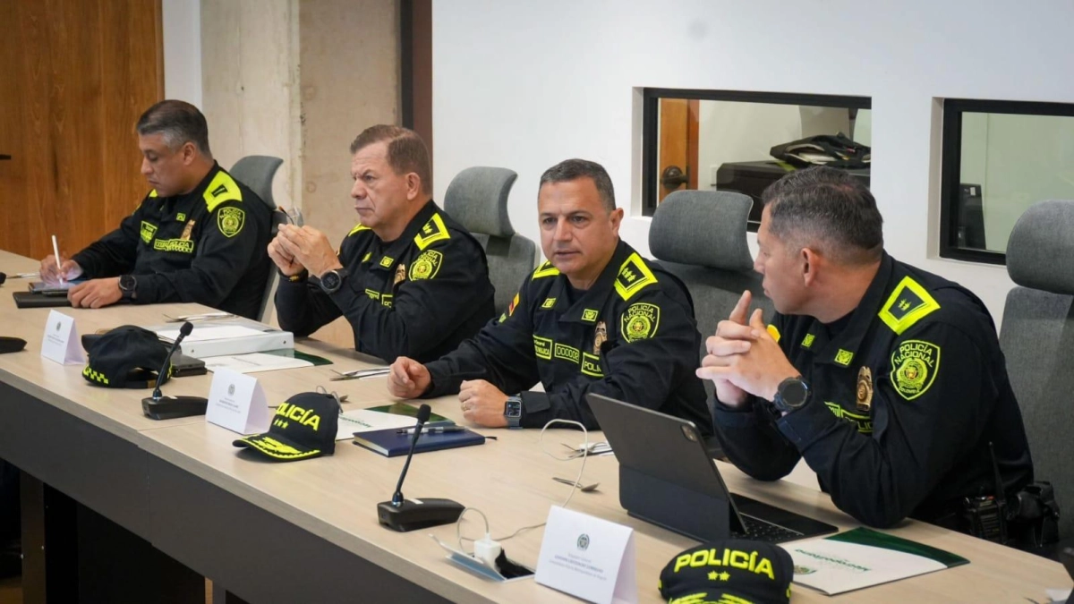 Bogotá, primera parada de la nueva cúpula de la Policía para revisar el mapa del delito