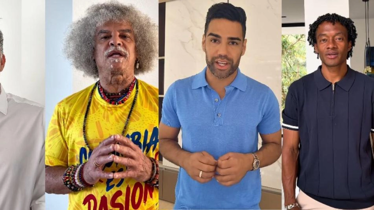 ¿Quiénes son los jugadores históricos que harán parte del partido 'Lavantamos a Colombia' en Bogotá?