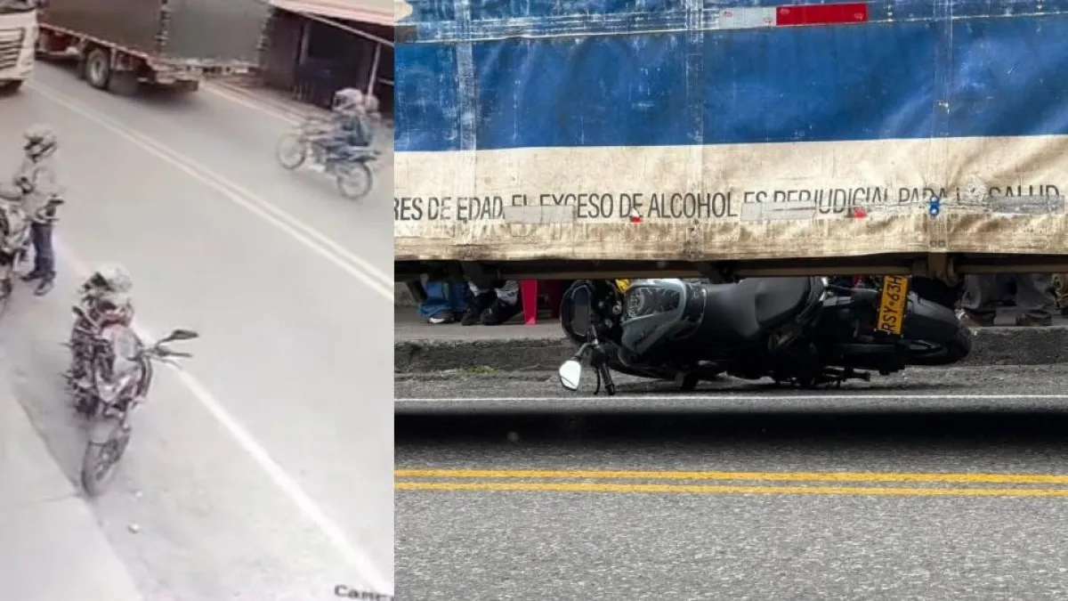 Motociclista murió tras caer al paso de una tractomula en Cajamarca, Tolima: estaba estacionado en la berma