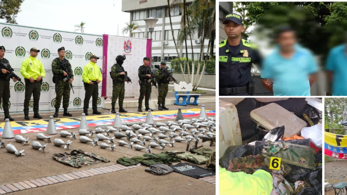 Atención: Estas son las identidades de los dos explosivistas de las disidencias de Calarcá capturados en Caquetá