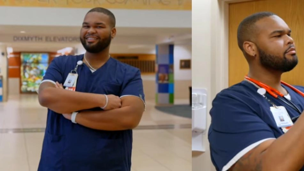 La historia de superación de un hombre que comenzó como lavaplatos en un hospital y, tras años de estudio, se convirtió en enfermero