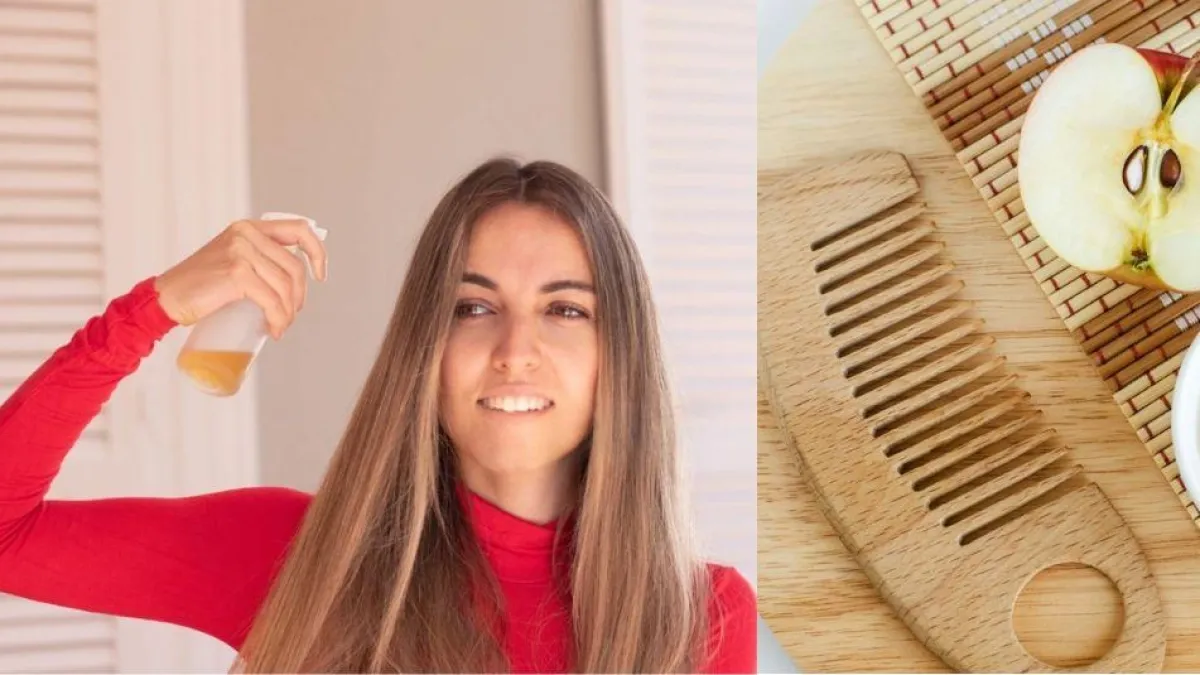 ¿Lavarse el cabello con vinagre ayuda al brillo o la caspa? efectos y riesgos