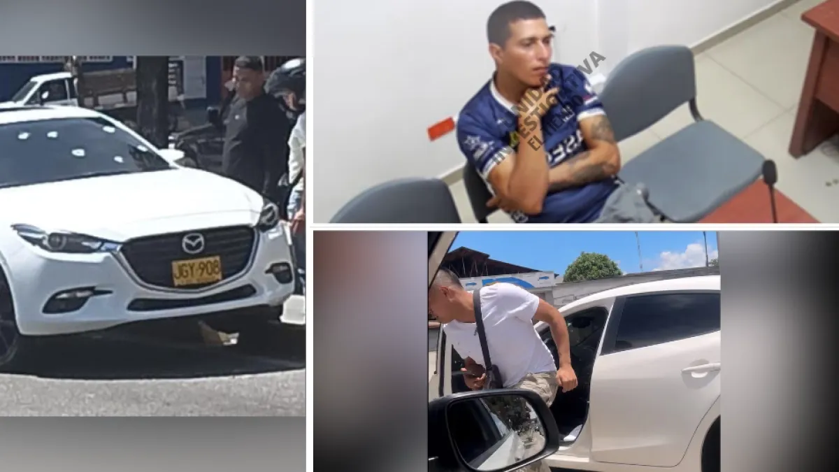 Este es el prontuario del hombre atacado por sicarios en carro blindado en Bucaramanga: fue capturado por la Policía