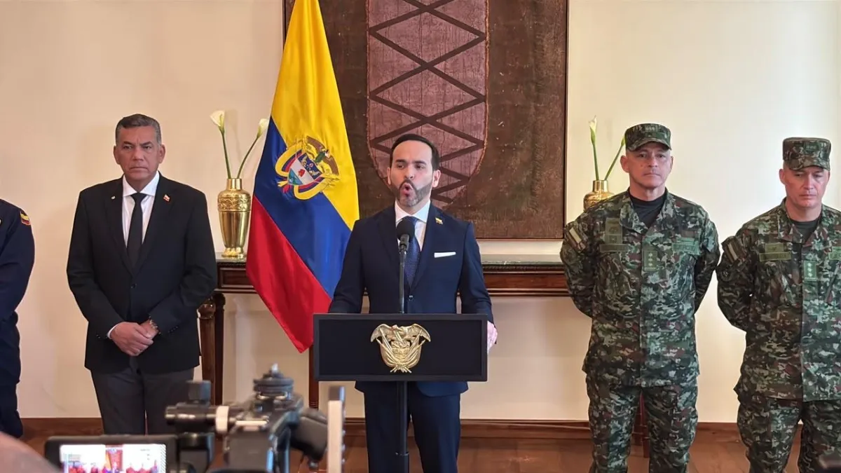 Inteligencia, movilidad aérea y control territorial, entre los retos que enfrentará la nueva cúpula militar anunciada por De La Espriella