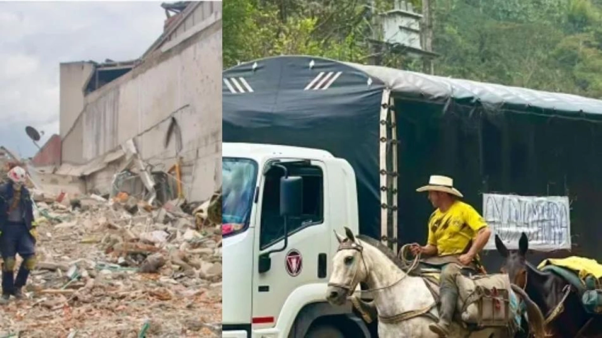 Don Pedro prestó su camión para llevar ayudas humanitarias tras el terremoto y se accidentó: buscan donaciones para cirugía