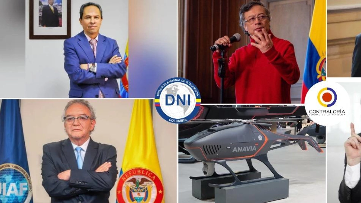 Pago a informantes y dron de $ 9 mil millones siniestrado: los giros que le van a chequear a la DNI, llamada 'policía' del expresidente Petro