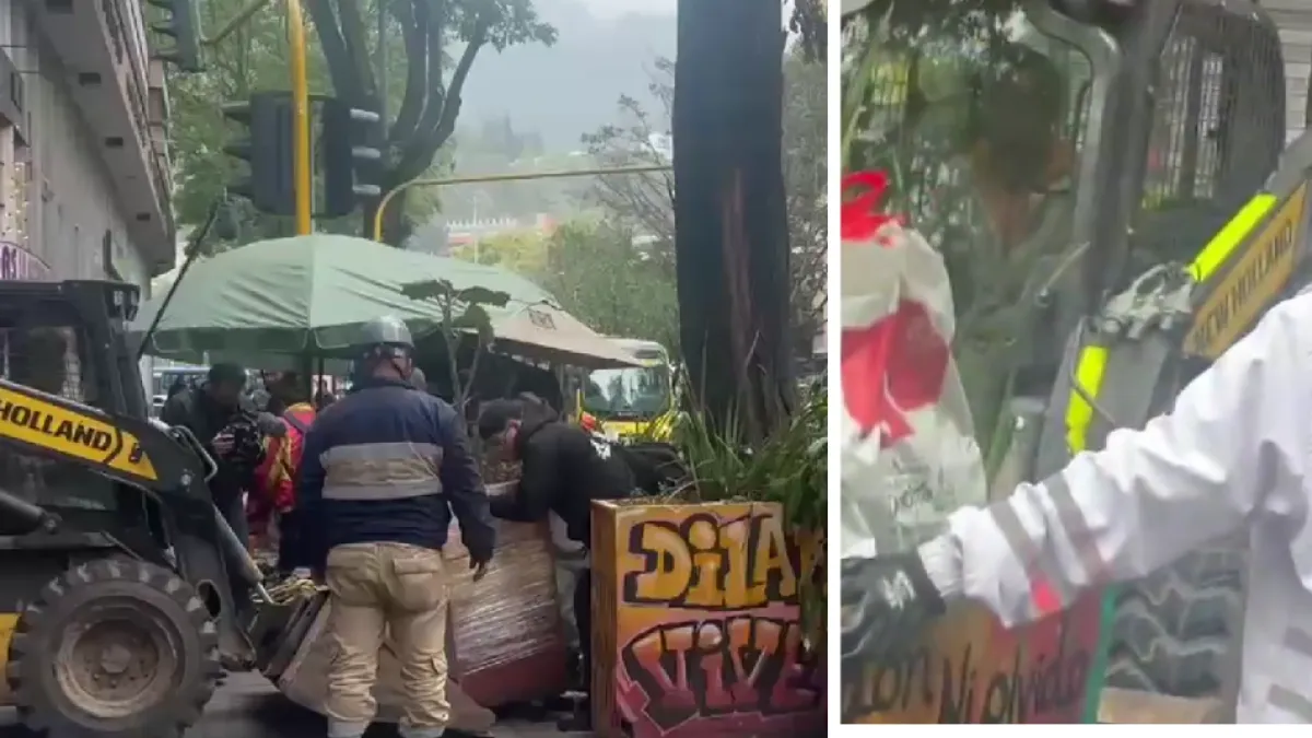 Intervención a homenaje a Dilan Cruz en el centro de Bogotá: secretario de Gobierno respondió y explicó las acciones en el punto