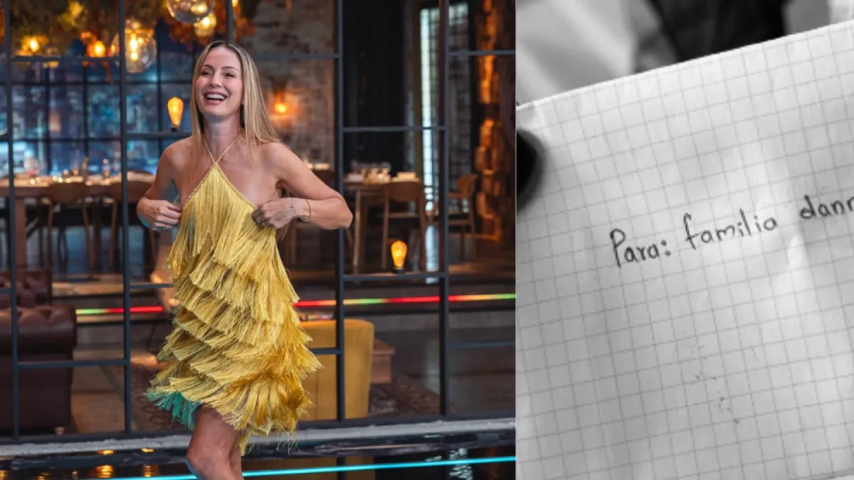 Claudia Bahamón abrió un kit para los damnificados del terremoto y halló una carta que la hizo llorar: 'Somos colombianos, nos une el amor'