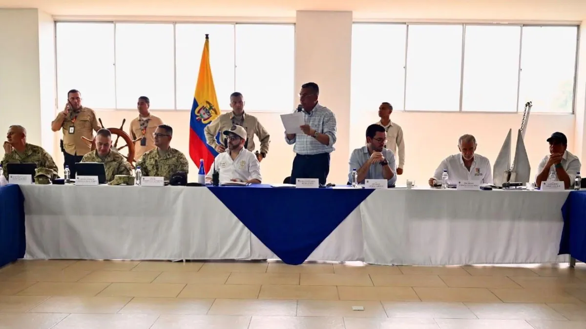 Con nueva cúpula, De La Espriella lidera consejo de seguridad en Barranquilla: 'Reafirmo mi compromiso absoluto de devolverle la tranquilidad al país'