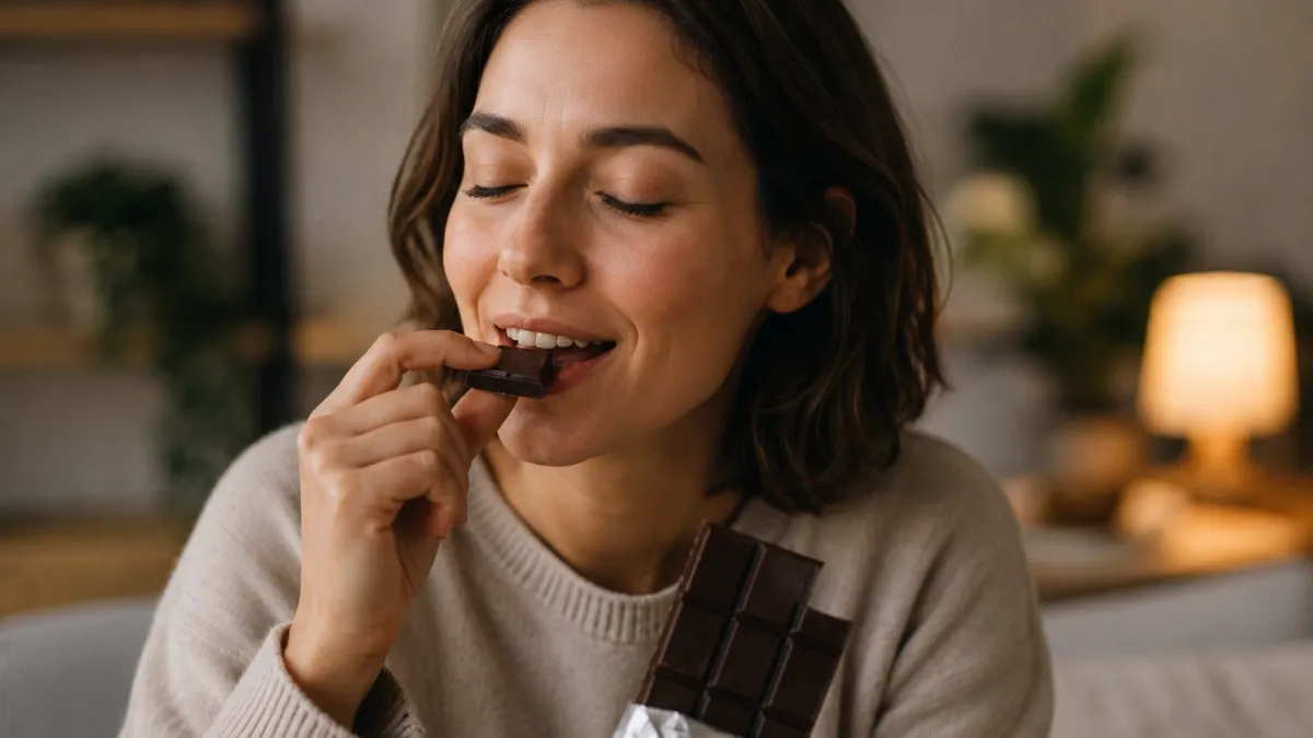 ¿Cuánto chocolate negro hay que comer al día? El porcentaje de cacao que los expertos relacionan con beneficios para la mente