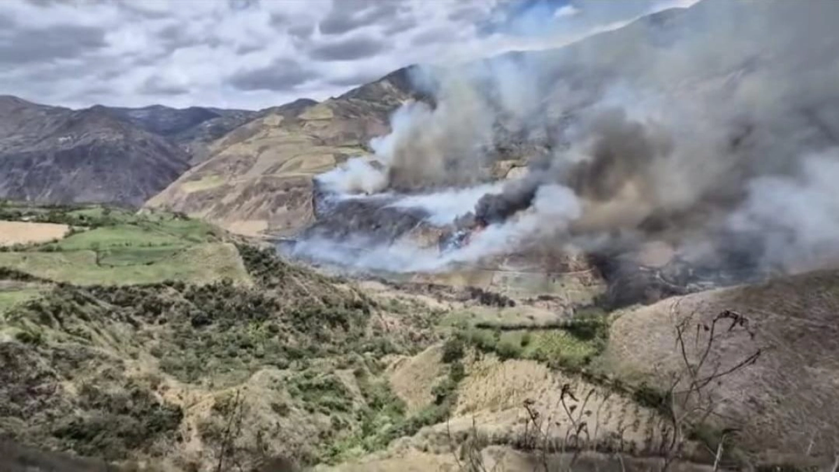 Incendios en Colombia hoy miércoles 26 de agosto: UNGRD, Fuerza Aérea y Bomberos realizan sobrevuelo en Tolima