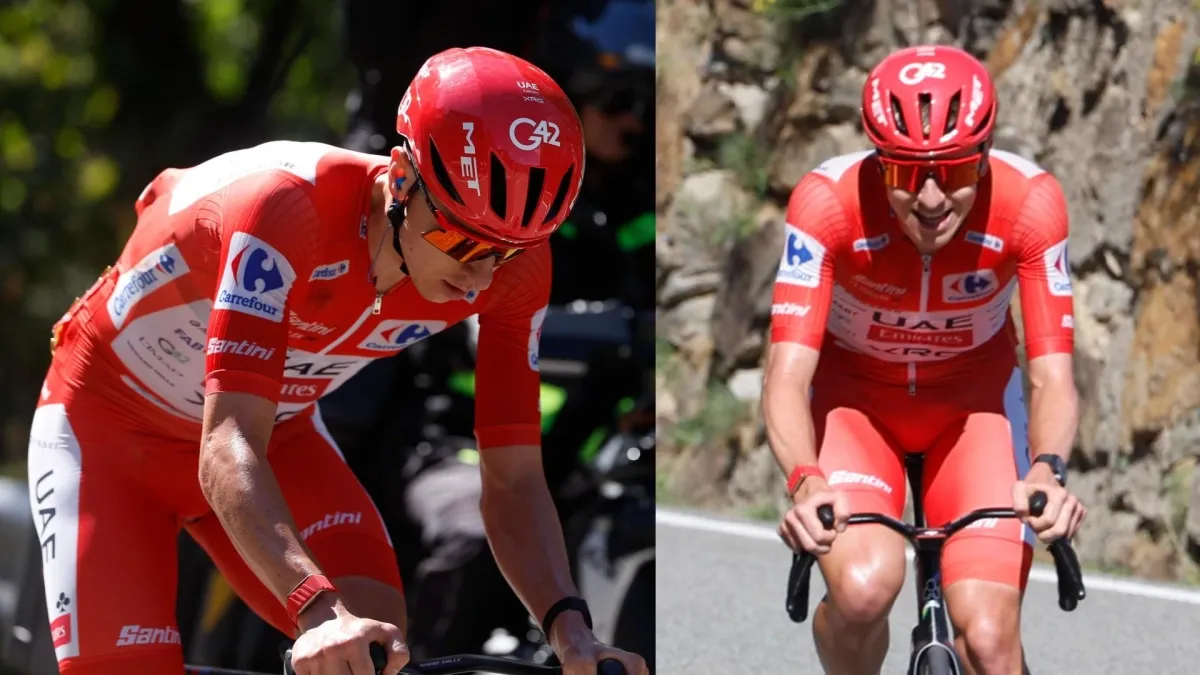 Tadej Pogacar dio un golpe en la Vuelta a España y conquistó la etapa 4: el colombiano Juan Felipe Rodríguez brilló y puso en jaque al pelotón