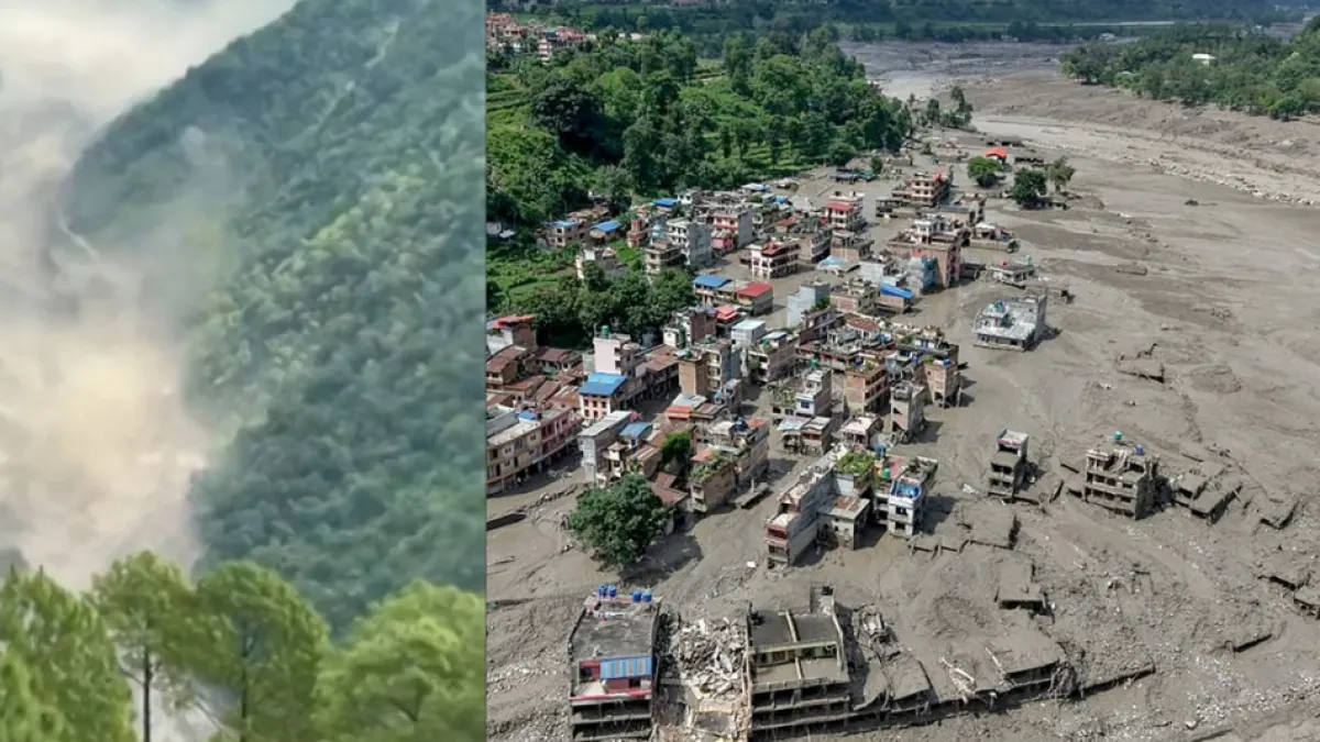 Videos de tragedia en frontera de Nepal y China: megainundación arrasó pueblos y los dejó sumergidos en lodo tras terremoto; hay 400 desaparecidos