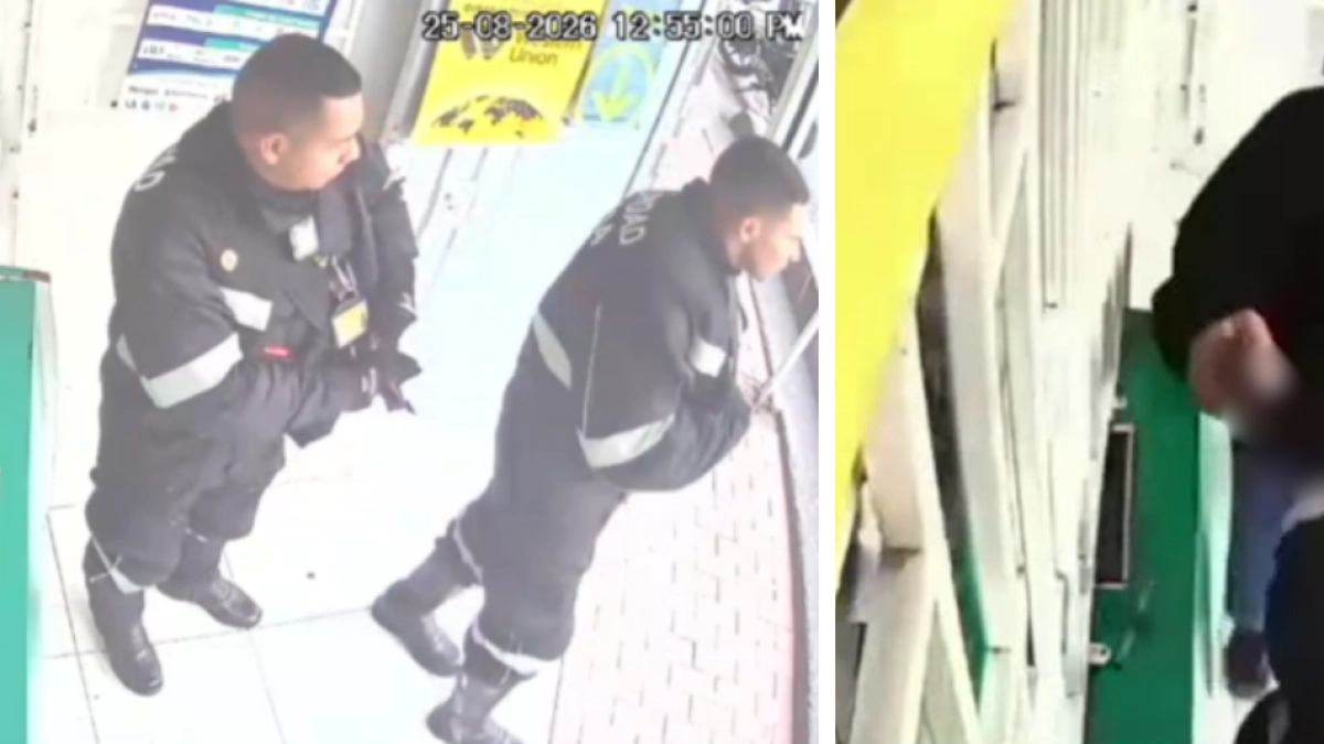 Video | Violento asalto a guardas de un carro de valores mientras entregaban dinero en Bogotá quedó grabado: fueron ocho asaltantes