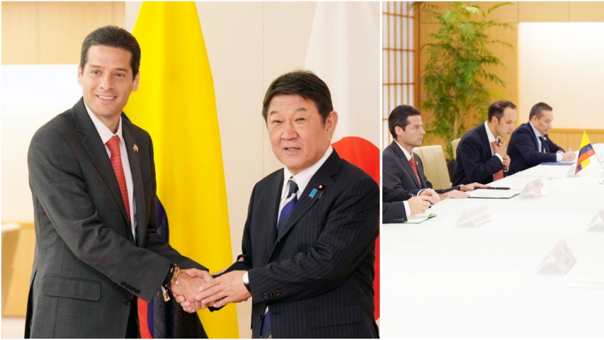Colombia y Japón acuerdan reactivar negociaciones del Acuerdo de Asociación Económica tras reunión de sus cancilleres en Tokio