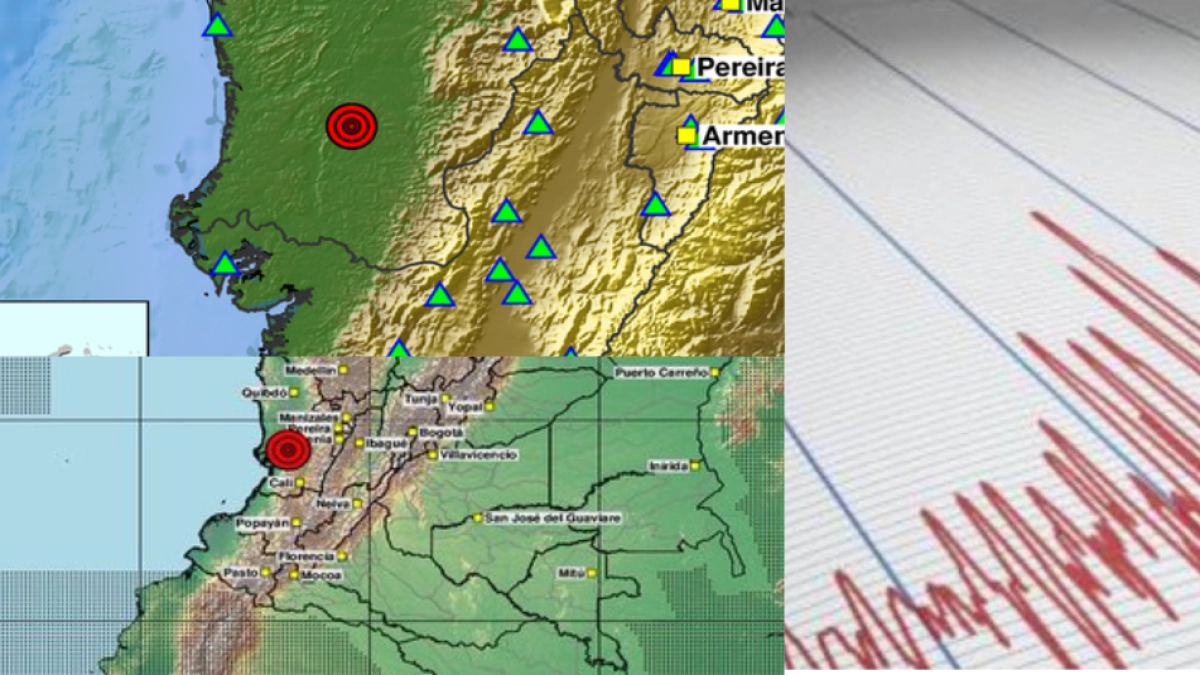 Nuevo temblor hoy en Colombia | Reportan réplica en Chocó en menos de una hora tras sismo de 4,4 de magnitud: se percibió en Cali; detalles