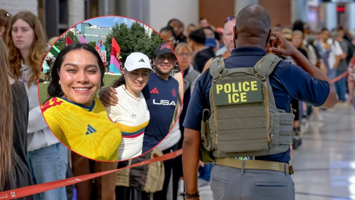 Familia colombiana fue detenida por el ICE en el aeropuerto de Atlanta cuando iba a viajar a Florida: tenía una solicitud de asilo en trámite
