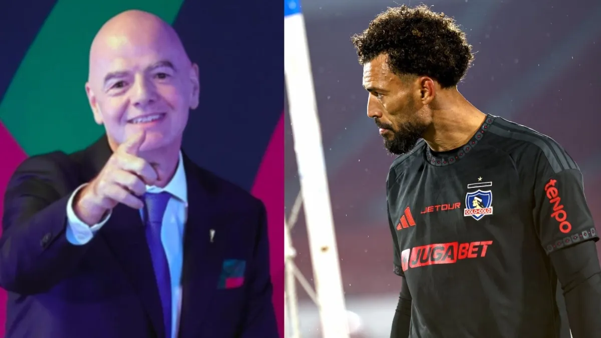 Gianni Infantino, presidente de la Fifa, reaccionó al debut de Vozinha con Colo Colo: así celebró el estreno del arquero sensación del Mundial