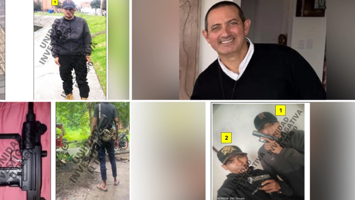 Exclusivo: las fotos y chats que se encontraron en el celular del sicario que asesinó por equivocación en Bogotá al empresario Gustavo Aponte