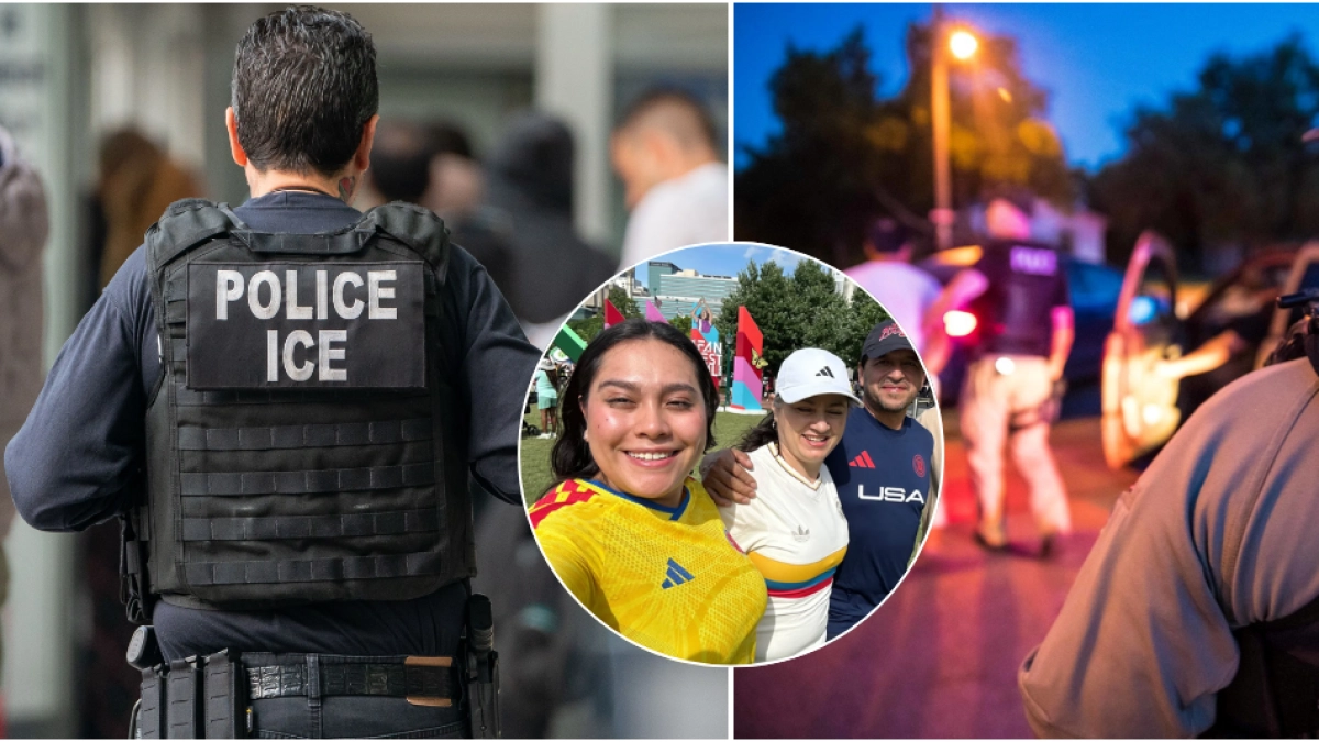 Identidad de los tres integrantes de la familia colombiana detenida por ICE en Estados Unidos: iban a viajar por un cumpleaños cuando los capturaron