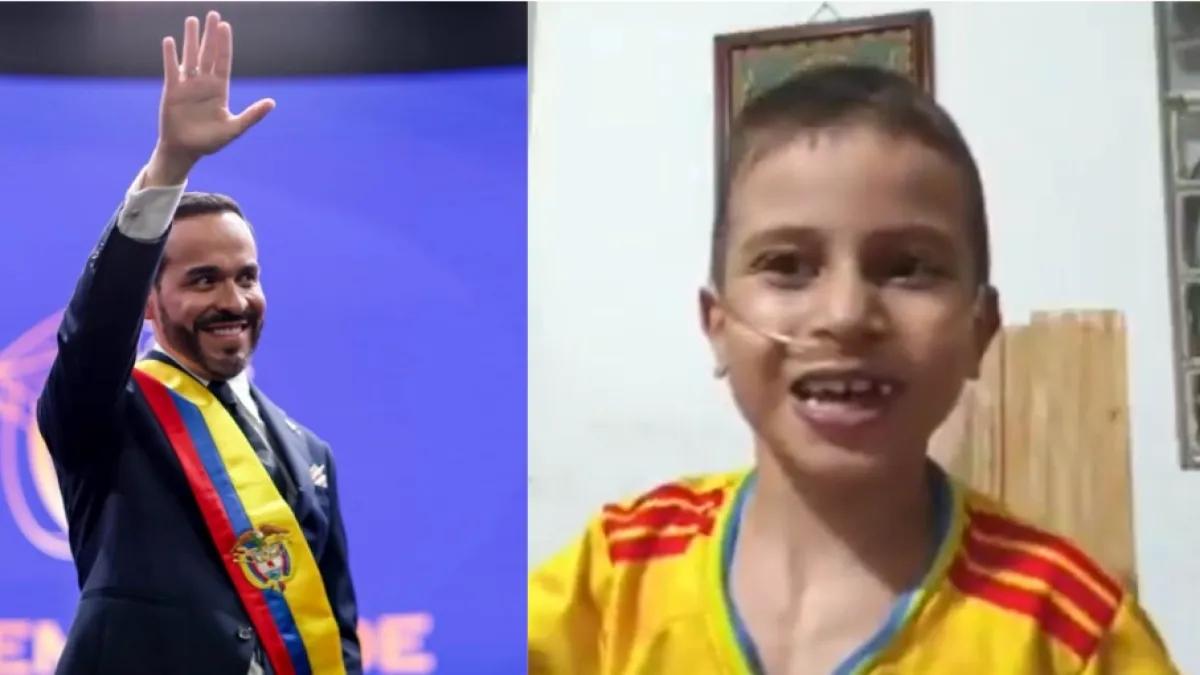 Lucas, el niño que pidió ayuda por su grave condición, ya será atendido en Bucaramanga