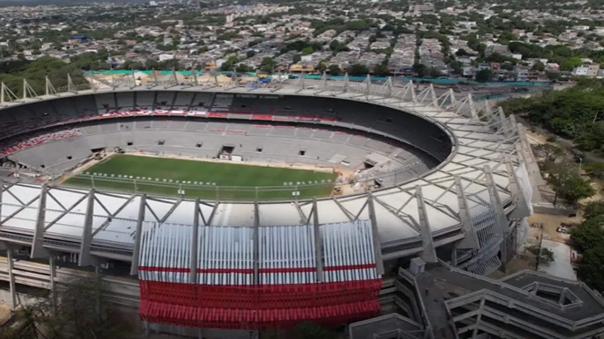 El Metropolitano de Barranquilla se prepara para conciertos: buscan marca para el estadio y capacidad de hasta 75.000 espectadores en grandes eventos