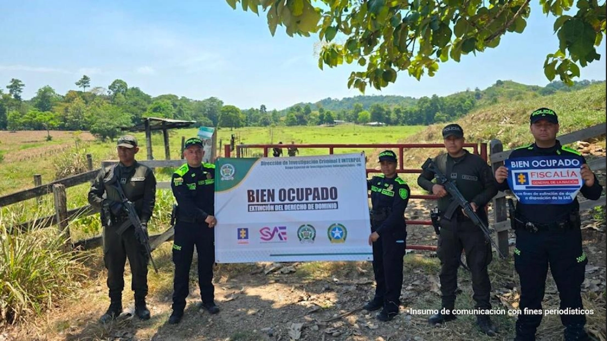 Con la ayuda del FBI, la Fiscalía ocupó 44 bienes que pertenecerían al grupo narcotraficante 'Los del Dorado'