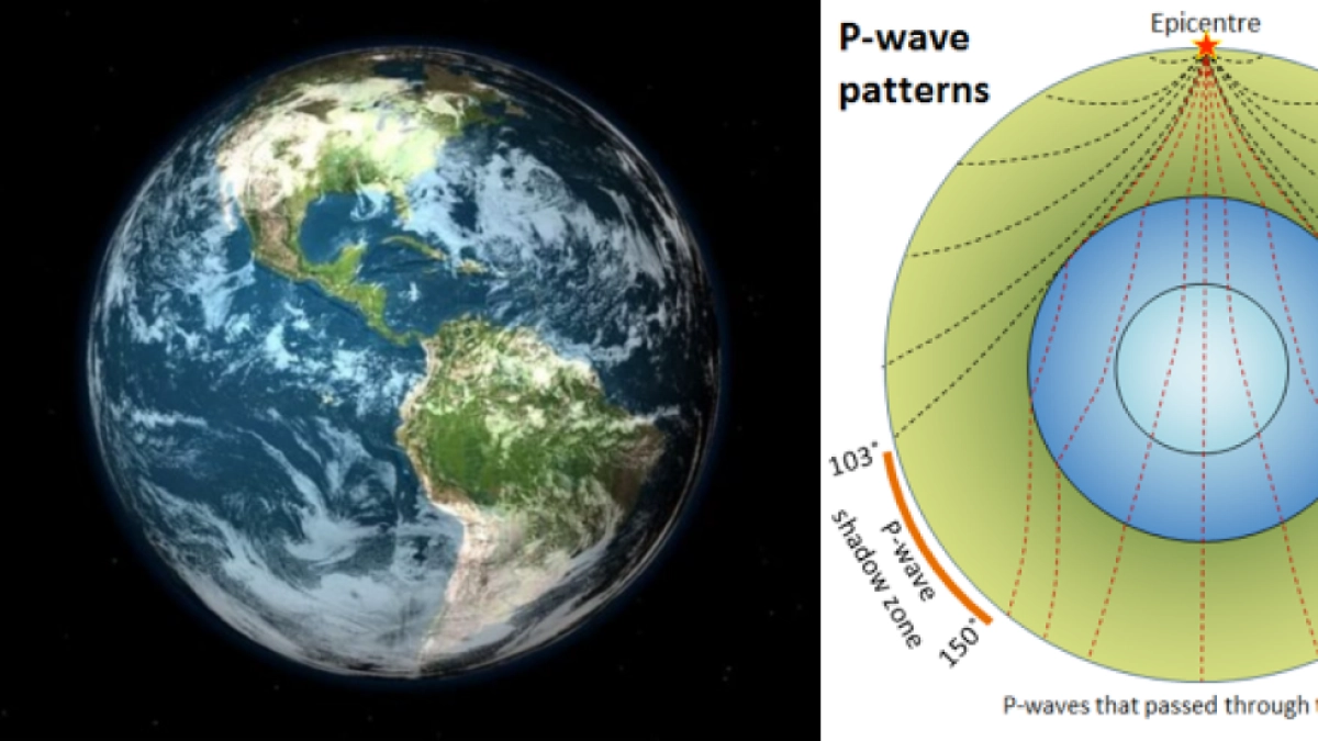 Inteligencia artificial descubre seis estructuras masivas escondidas a 2.900 kilómetros bajo la Tierra