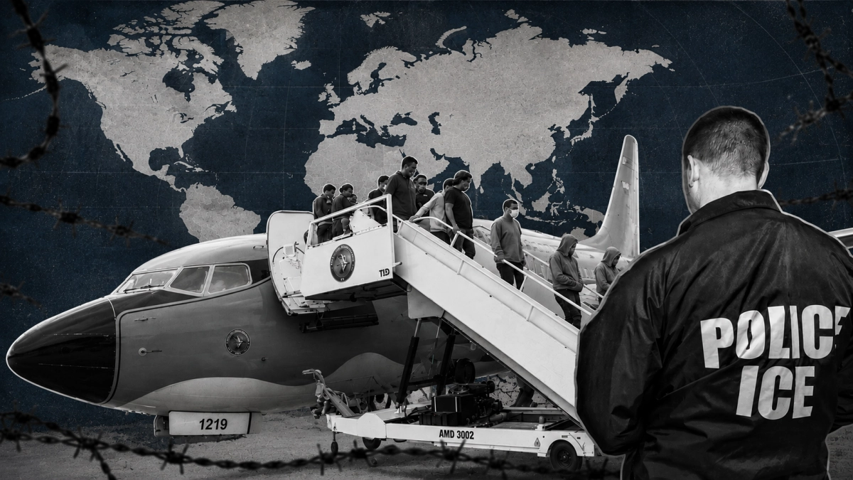 Trump extiende por el mundo su política de deportaciones: van 23.000 migrantes enviados a terceros países y una red que ya alcanza a 35 gobiernos