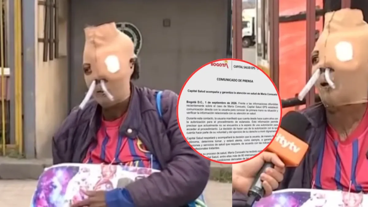 EPS Capital Salud respondió a solicitud de eutanasia de María Consuelo Córdoba, mujer víctima de ataque con ácido en Bogotá: ya existe autorización