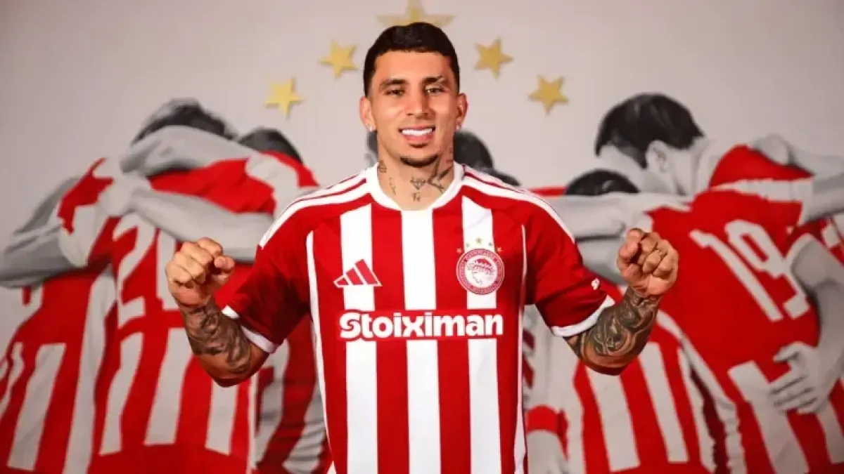 Gustavo Puerta empieza a brillar en Grecia: video de su primer golazo con el Olympiacos