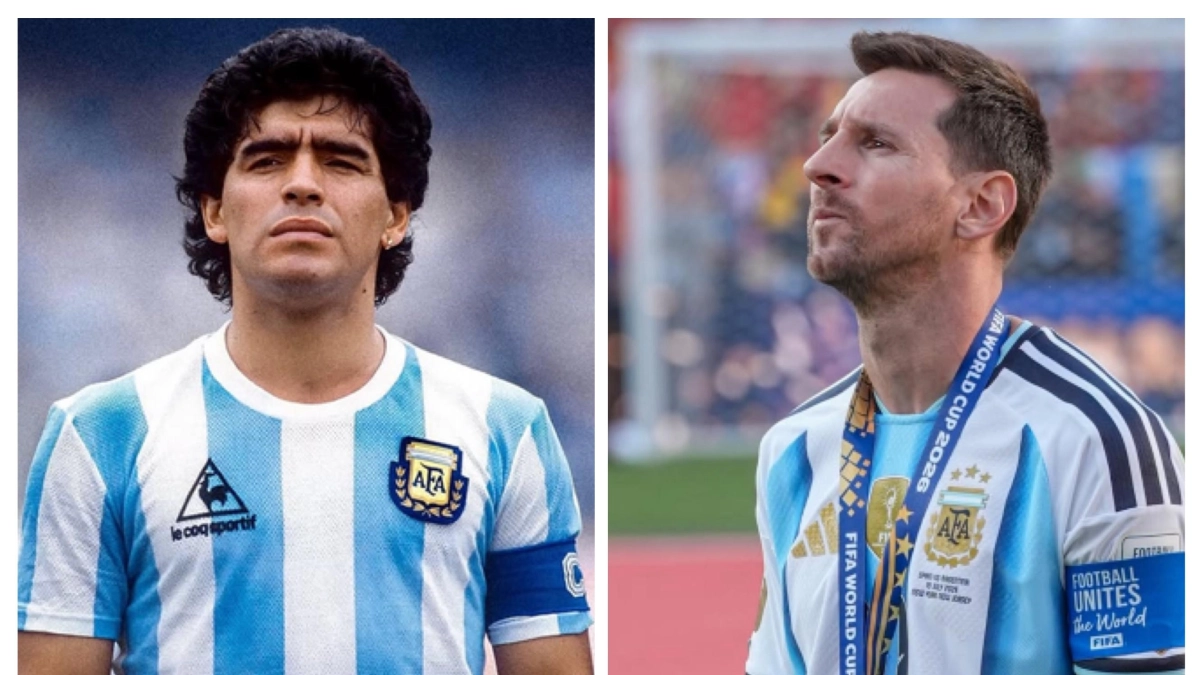 Diego Maradona le enseñó a Lionel Messi a cobrar tiros libres: la historia detrás de una técnica que hizo historia