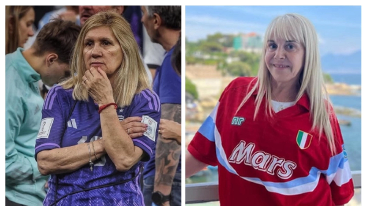 El mensaje de la mamá de Messi a Claudia Villafañe, esposa de Maradona: 'Tienes que venir un día'