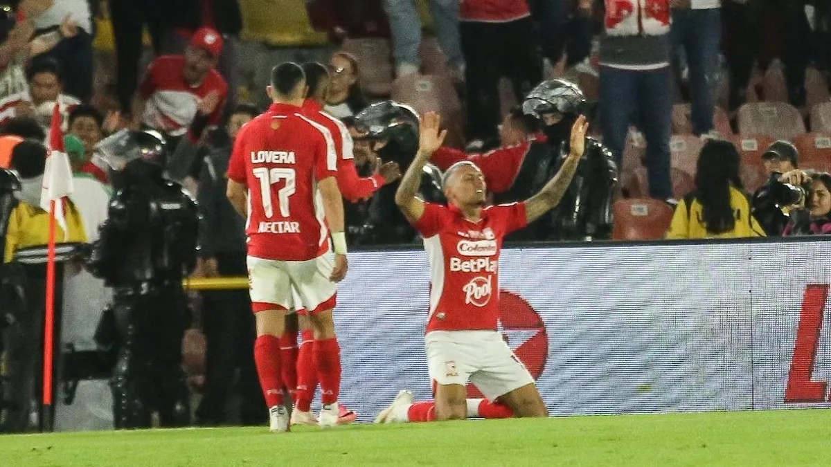 Franco Fagúndez sigue en momento dulce y fue la figura de Santa Fe en el clásico contra Millonarios: 'Esto es un sueño'