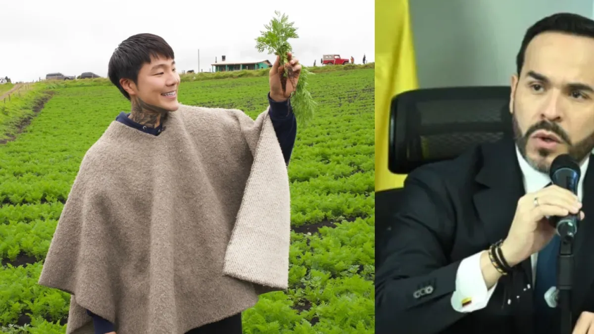 Influencer Zion Hwang le pidió ayuda a Abelardo De La Espriella para obtener nacionalidad colombiana: ‘No quiero irme’; Presidente le respondió